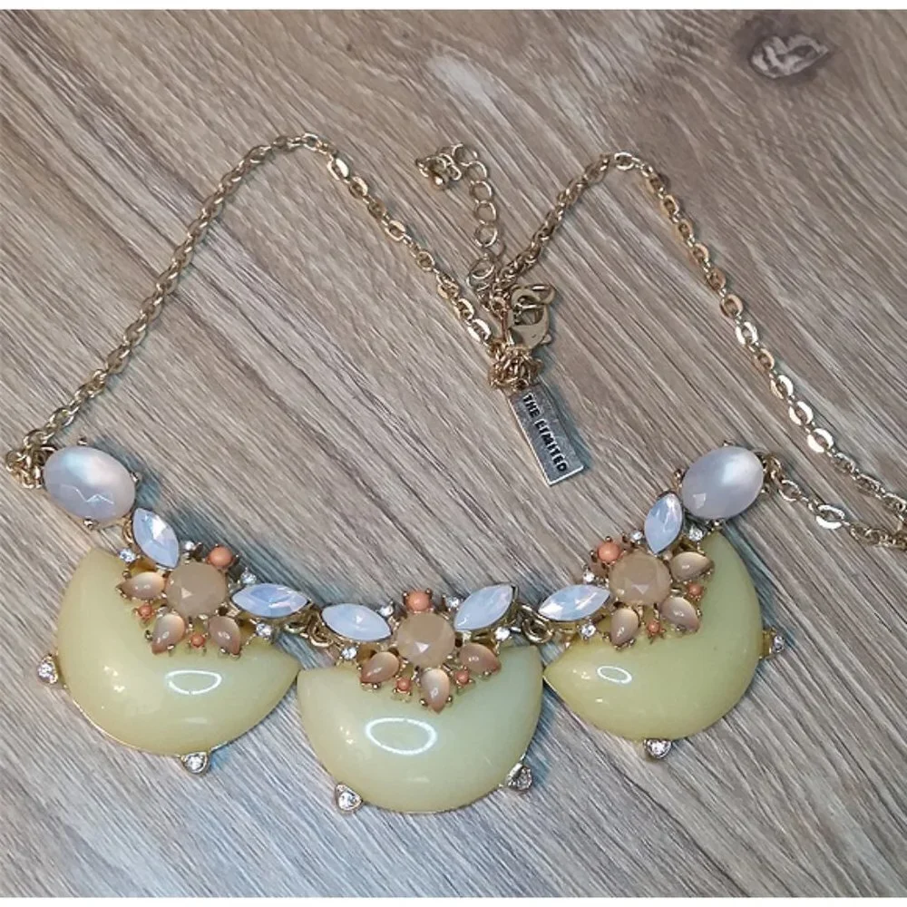 The Limited Elegant Statement Necklace -Bejeweled Costume Jewelry Fun Dressy